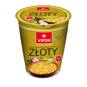 VIFON Zupa o smaku kurczaka złoty 60 g kubek
